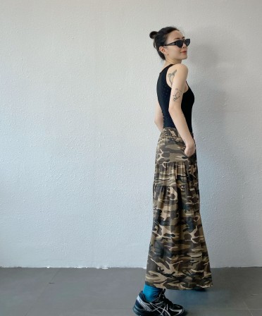 Camouflage Skirt #250411